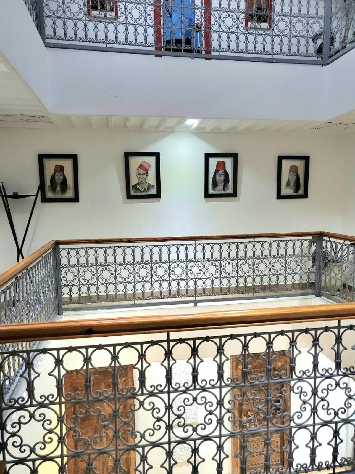 Riad Melilo Avec Piscine Chauffee Marrakesh Buitenkant foto