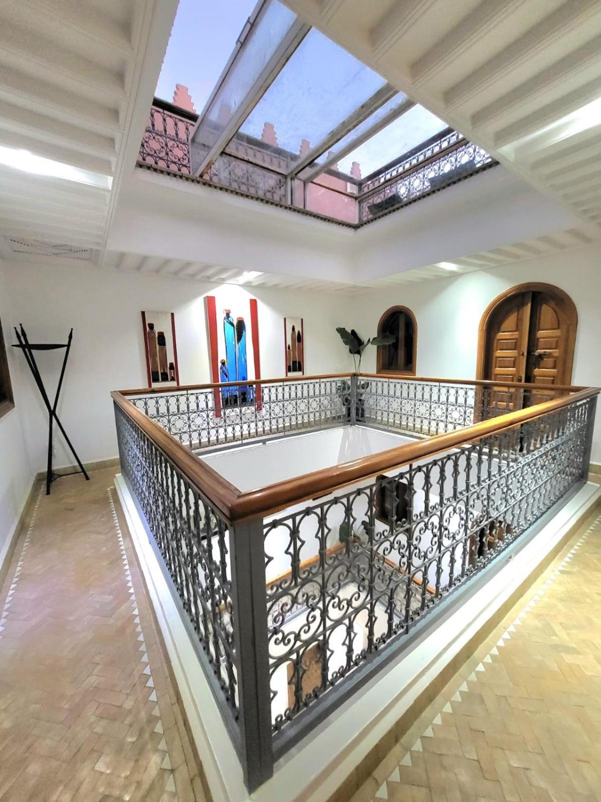 Riad Melilo Avec Piscine Chauffee Marrakesh Buitenkant foto