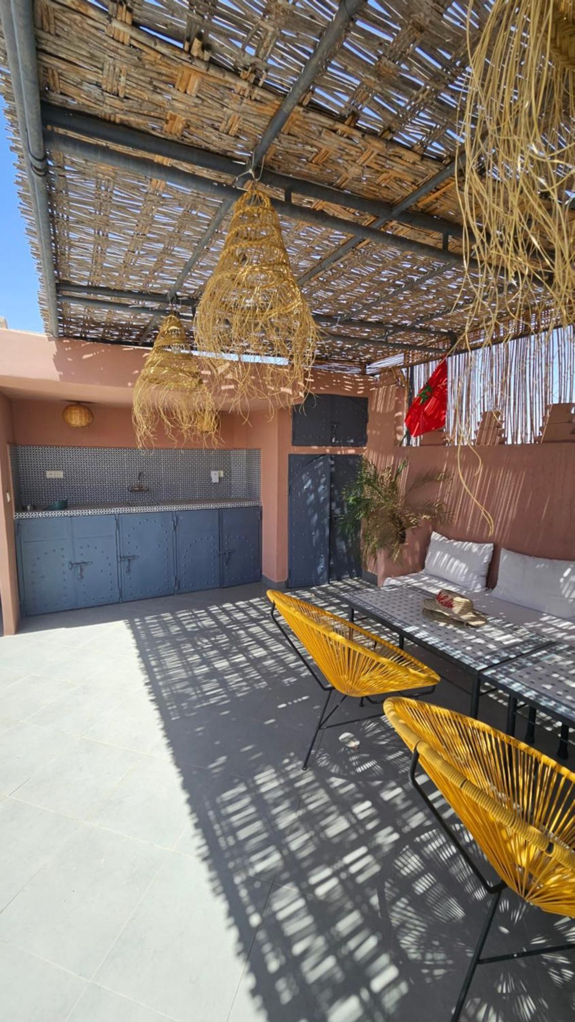 Riad Melilo Avec Piscine Chauffee Marrakesh Buitenkant foto