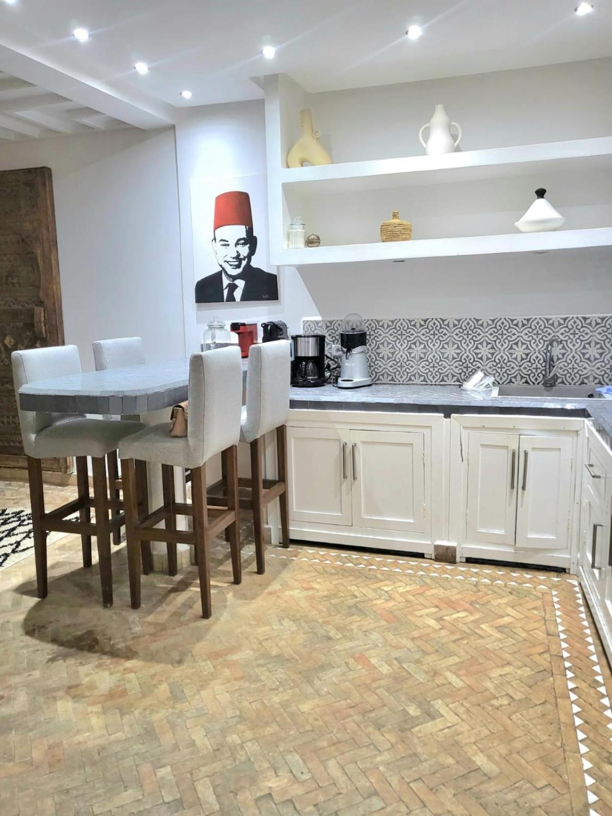 Riad Melilo Avec Piscine Chauffee Marrakesh Buitenkant foto