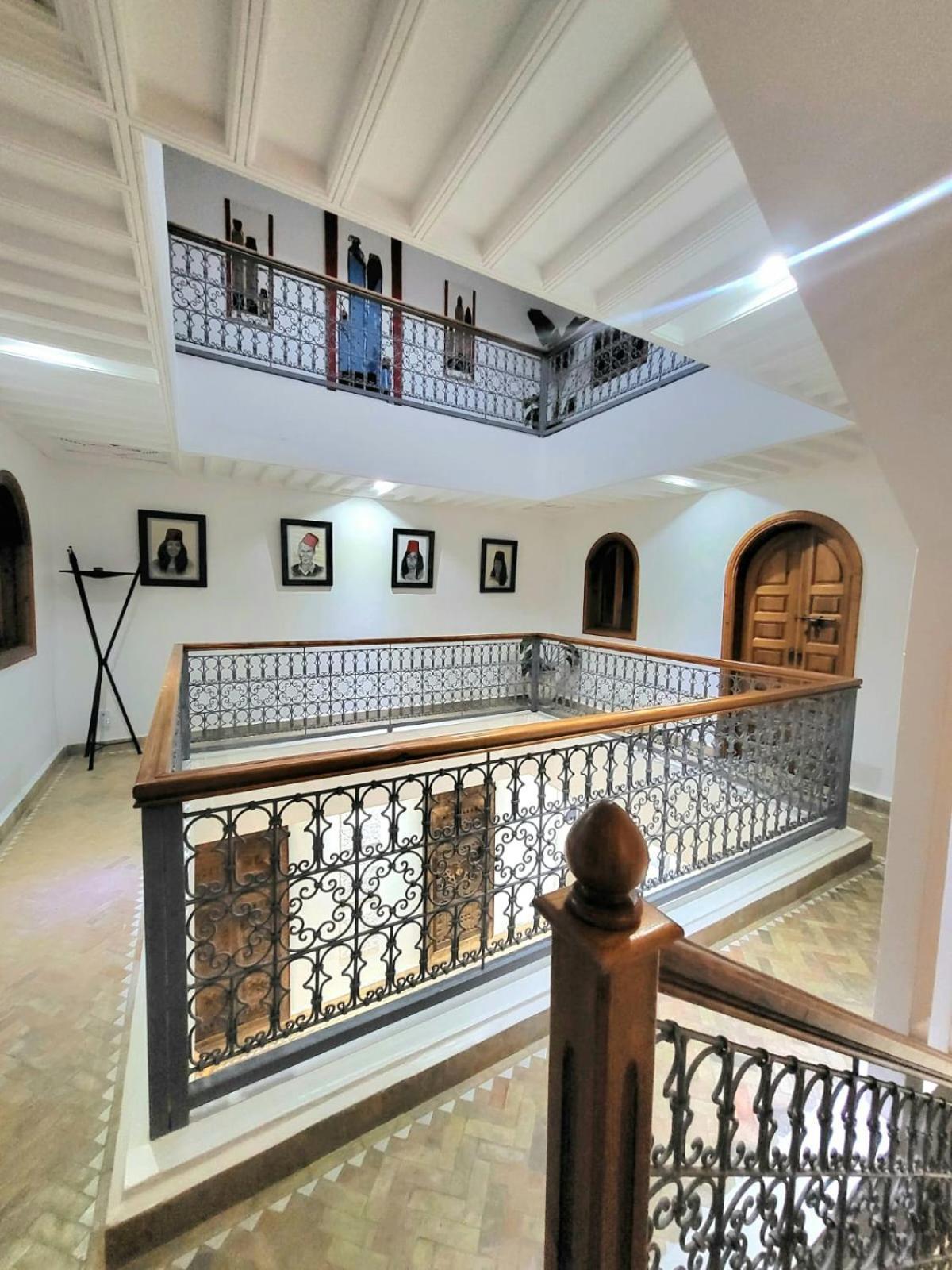 Riad Melilo Avec Piscine Chauffee Marrakesh Buitenkant foto