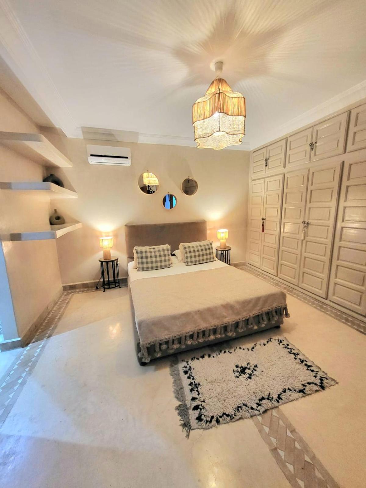 Riad Melilo Avec Piscine Chauffee Marrakesh Buitenkant foto