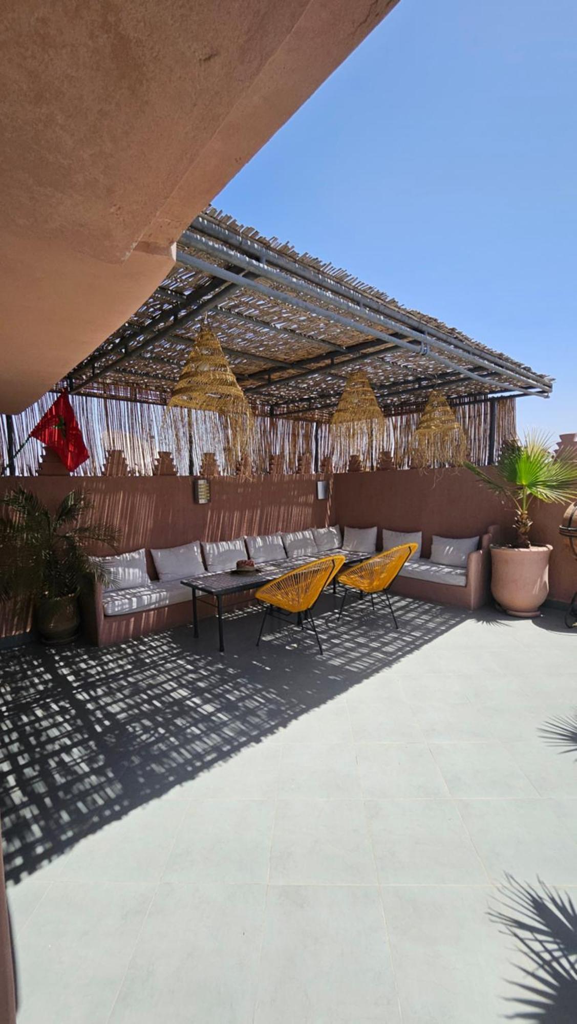 Riad Melilo Avec Piscine Chauffee Marrakesh Buitenkant foto
